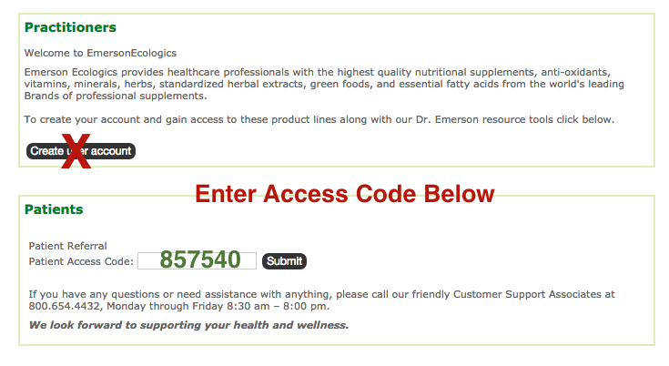 Emerson Ecologics Vitamin Discount