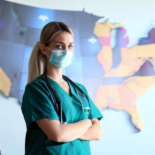 Nursing Shortage USA Map