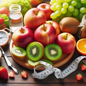 What can fresh fruits actually do for our health? Let’s look at apples and kiwi.