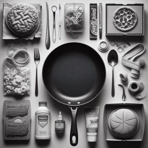 nonstick cookware, fast-food wrappers and pizza boxes, and dental floss as well as water resistant clothing